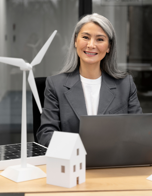 Johnson Restoration Office Worker