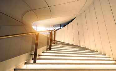 Lighted Staircase